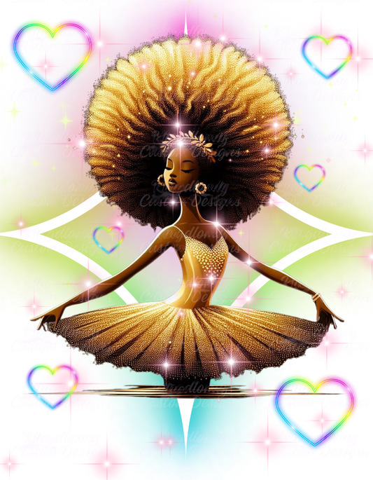 Golden Grace — The Afro Ballerina